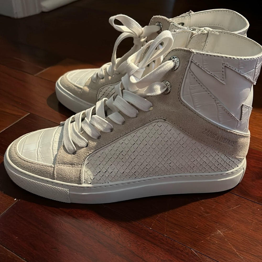 Zadig & Voltaire high top sneakers size 36
